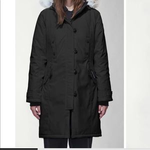 Canada Goose Black Kensington Parka Small